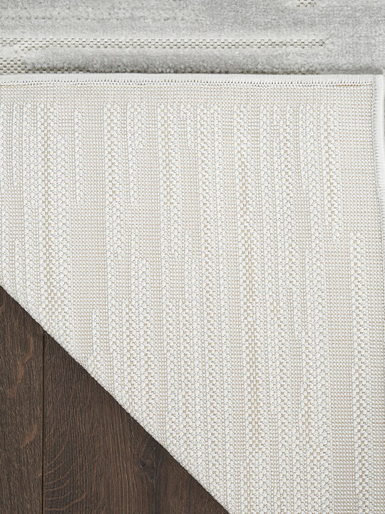 Care Free CAF04 Light Gray 7'10" x 9'10" Rug