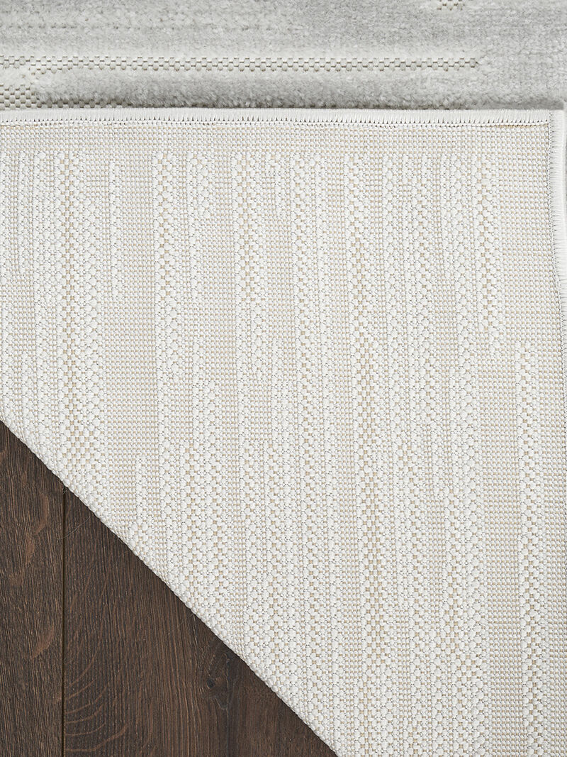 Care Free CAF04 Light Gray 7'10" x 9'10" Rug
