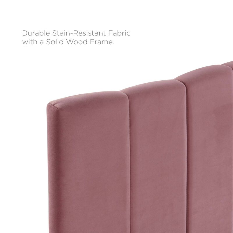 Modway - Camilla Channel Tufted King/California King Performance Velvet Headboard
