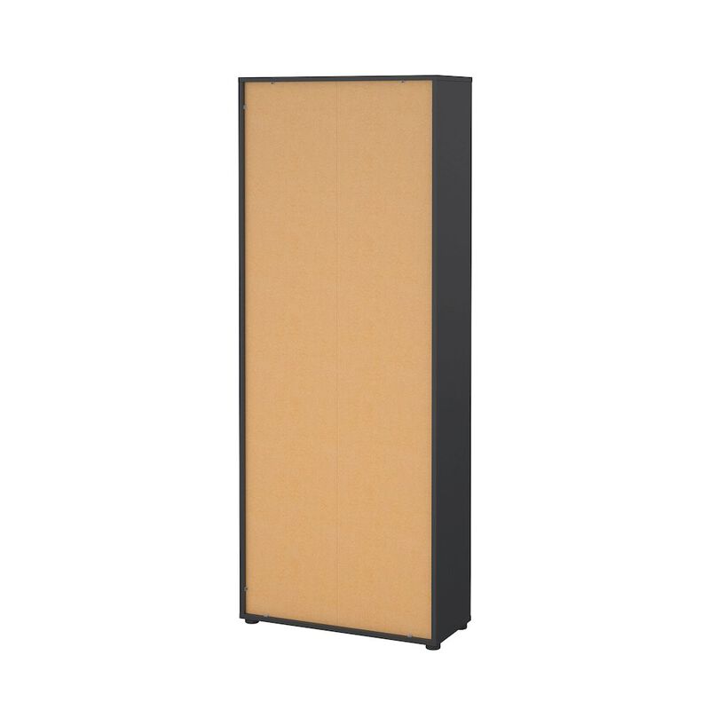 Tvilum 6 Shelf Boockase with 2 Doors, Home Office Storage