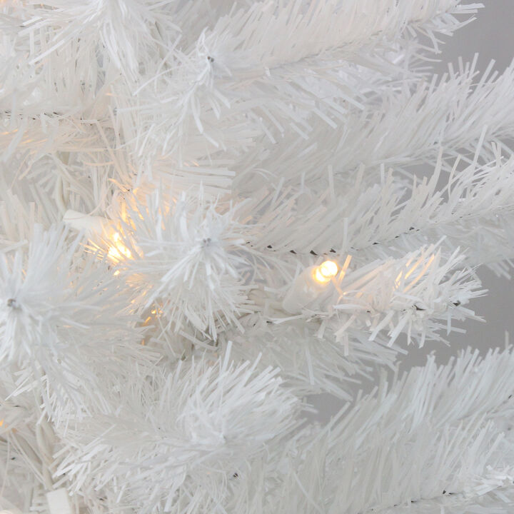 3' Pre-Lit LED Medium Pine Artificial Christmas Tree - Clear Lights