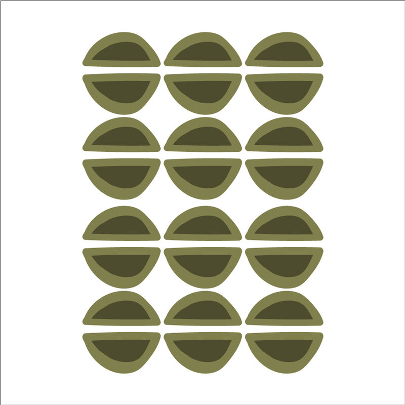 Half Circle - Green