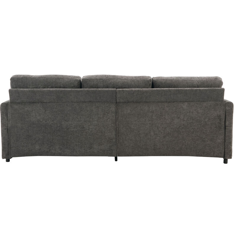 Merax Modern Chenille 3-seater Sofa Couch for Living Room