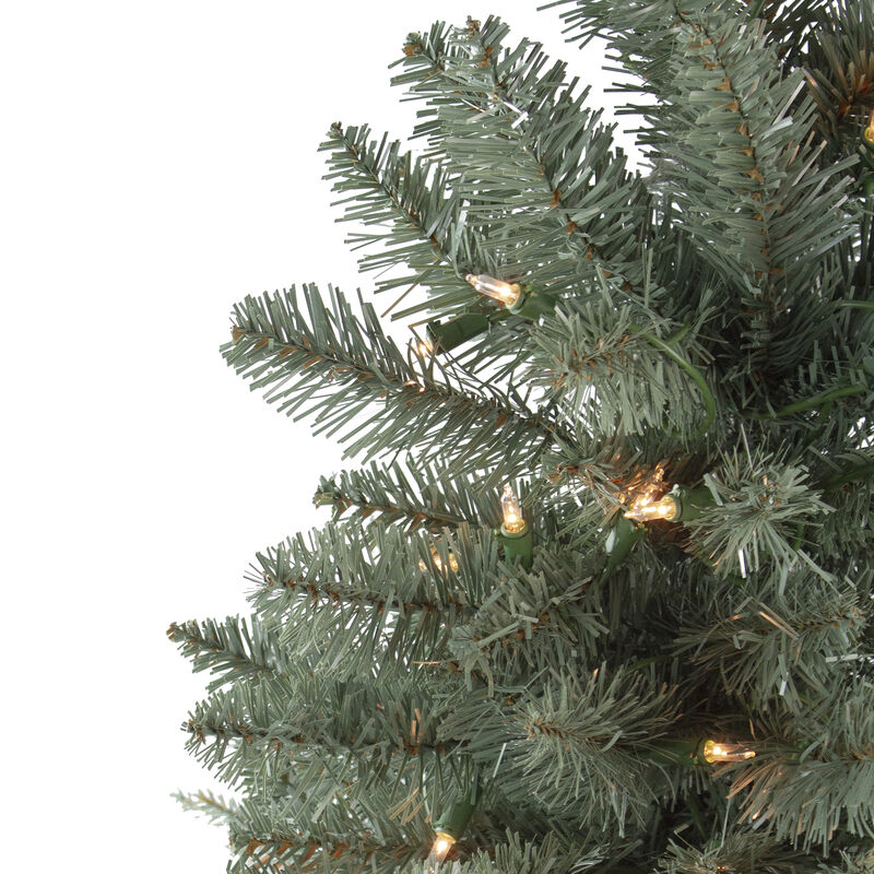6.5' Pre-Lit Full Fairbanks Alpine Artificial Christmas Tree - Clear Lights