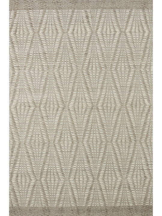 Kenzie KNZ01 Ivory/Taupe 3'6" x 5'6" Rug
