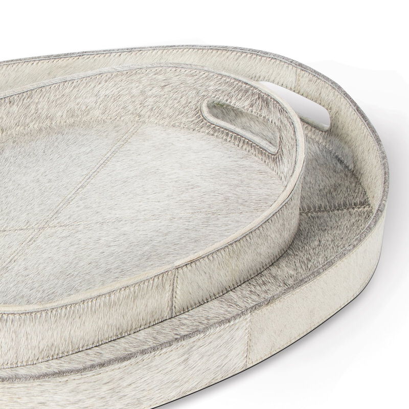 Andres Hair on Hide Tray Set