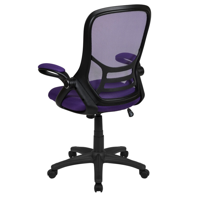 Porter High Back   Mesh Ergonomic Swivel Office Chair with Frame and Flip-up Arms