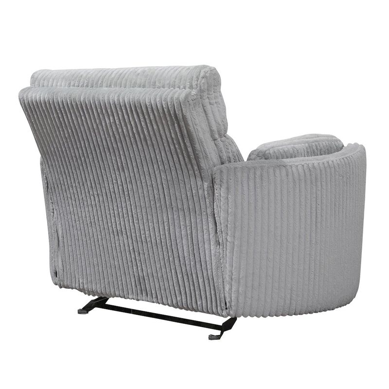 Parker Living Mega Grey Extra Wide Power Glider Recliner Two Pack
