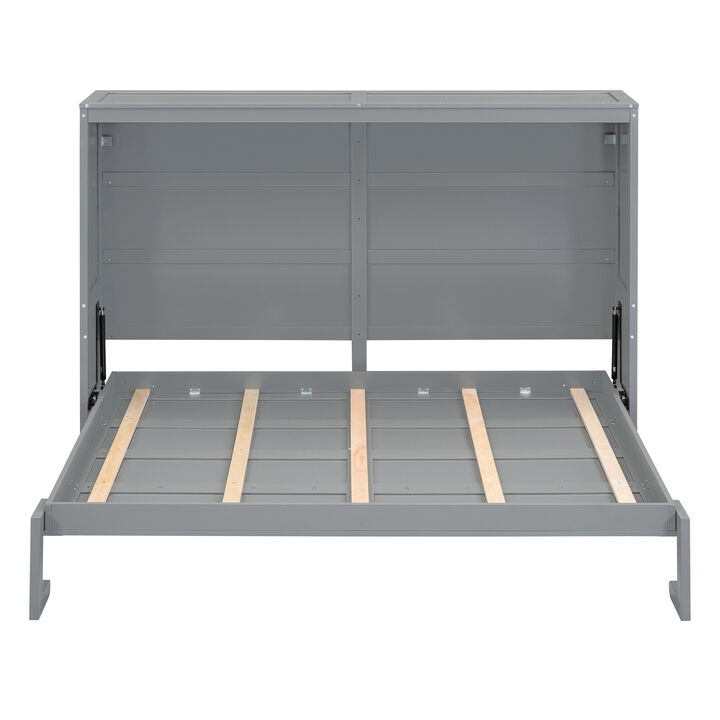 Modern Wood Murphy Bed Wall Bed