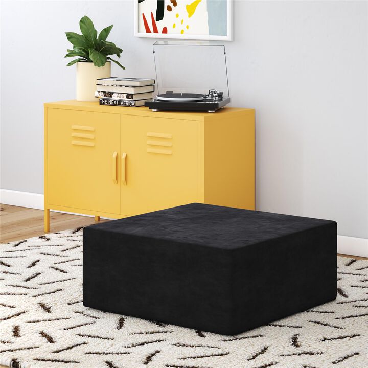 Novogratz The Flower Kids Ottoman Pouf