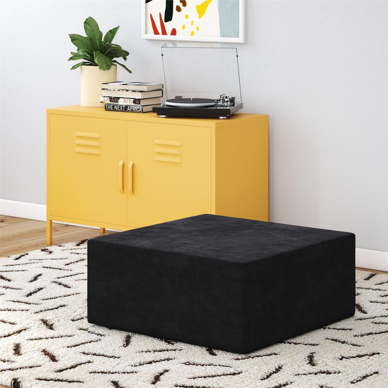 Novogratz The Flower Kids Ottoman Pouf