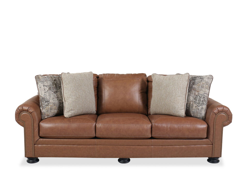 Carianna Queen Leather Sofa Sleeper