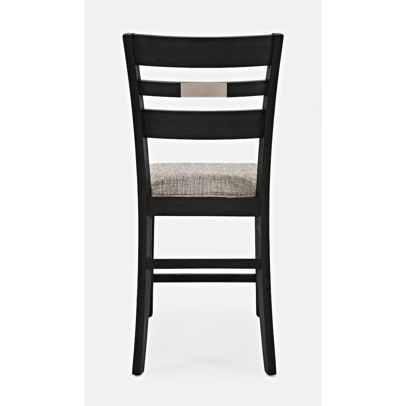Jofran Altamonte Contemporary Ladderback Upholstered Counter Stool (Set of 2)