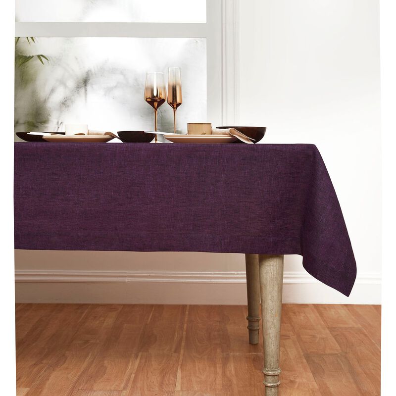 Solino Home 100% Pure Linen Tablecloth | Athena