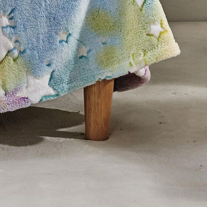 Star Glow Unicorn Micro Plush All Season Throw 50" X 60" Multicolor by Plazatex