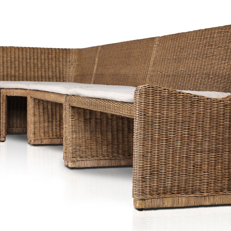 Senna 132" L-Shaped Dining Banquette