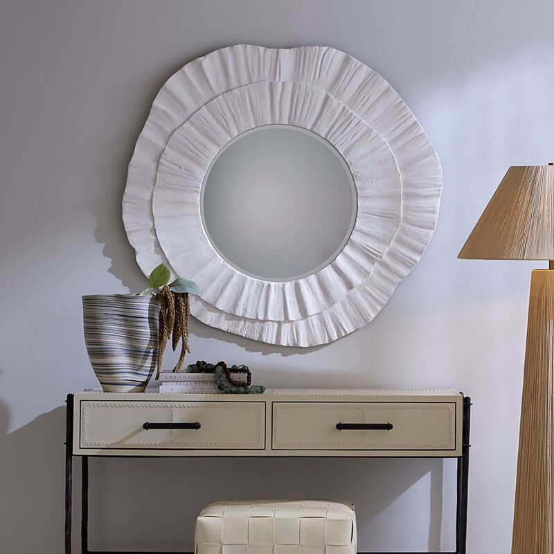 Millstone Resin Wall Mirror