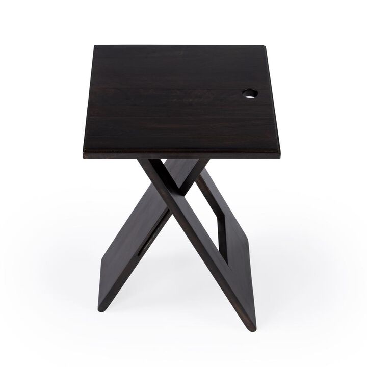 Coffee Folding Accent Table, Belen Kox