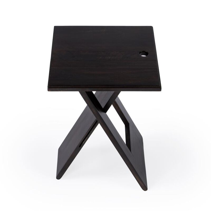 Coffee Folding Accent Table, Belen Kox