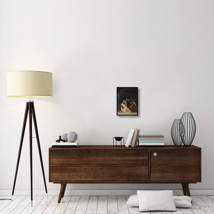 The Doctors Visit-Canvas Art-12x16