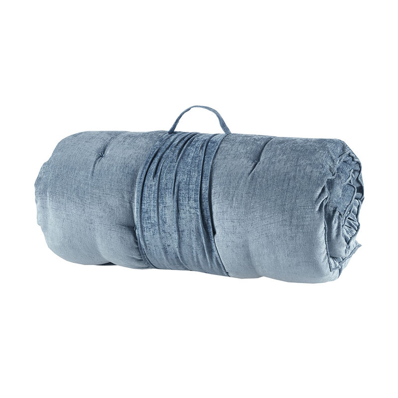 Gracie Mills Lucien Chenille Lightweight Long Lounger Floor Pillow Cushion