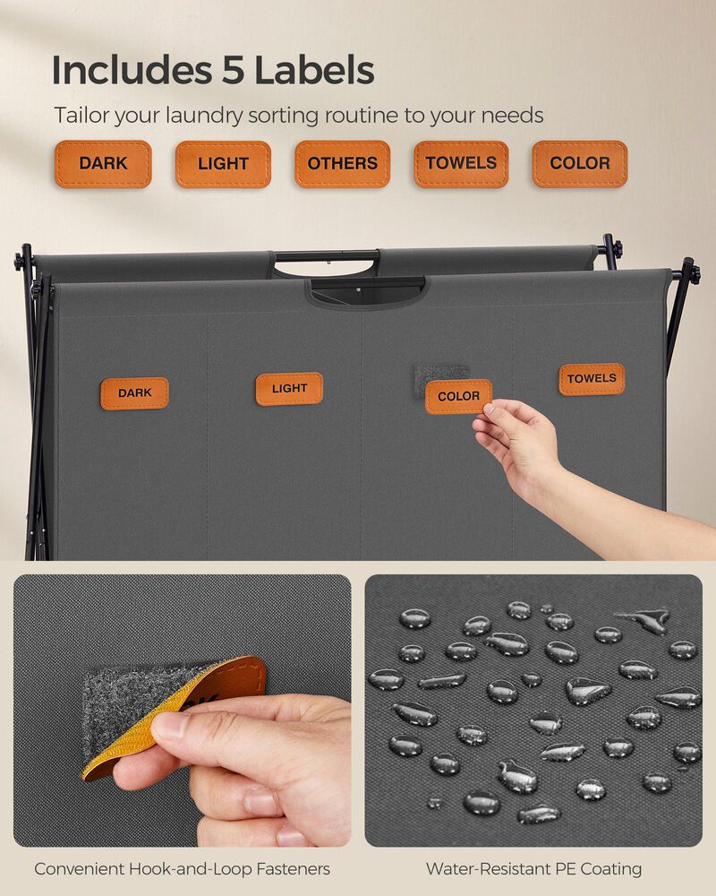 Collapsible Laundry Hamper and Basket – Stylish and Convenient Storage Solution