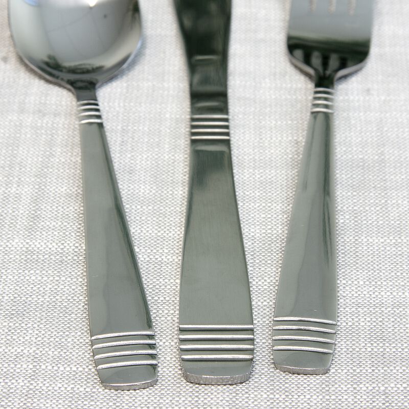 Gibson Home Palmore Plus 55 Piece Flatware Set