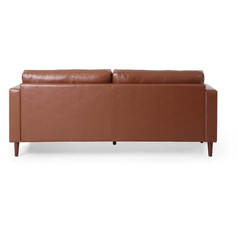 Merax Solid Wood Frame PU Fabric Sofa Couch