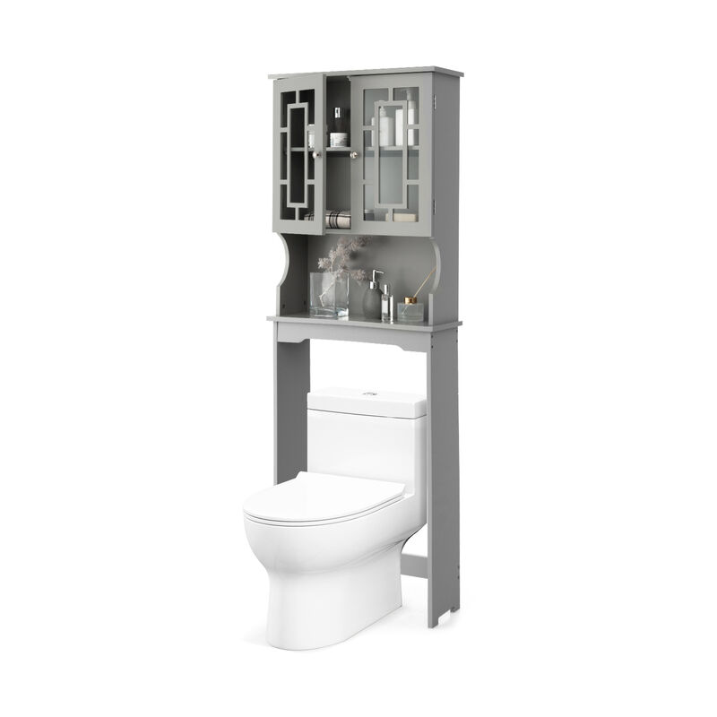 Bathroom Spacesaver Organizer with Adjustable Shelf