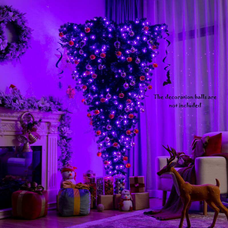 Upside Down Artificial Christmas Tree for Unique and Eye-Catching Holiday Decor