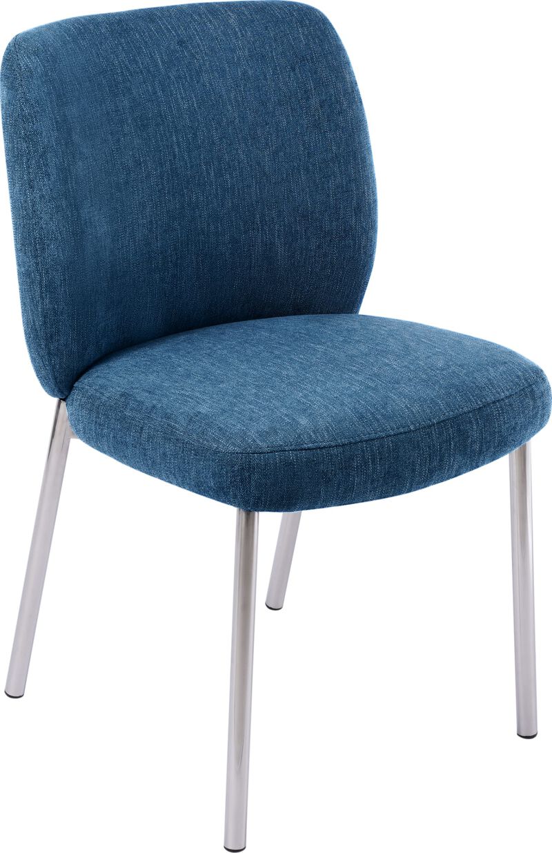 Fomo Chenille-upholstered Dining Chair