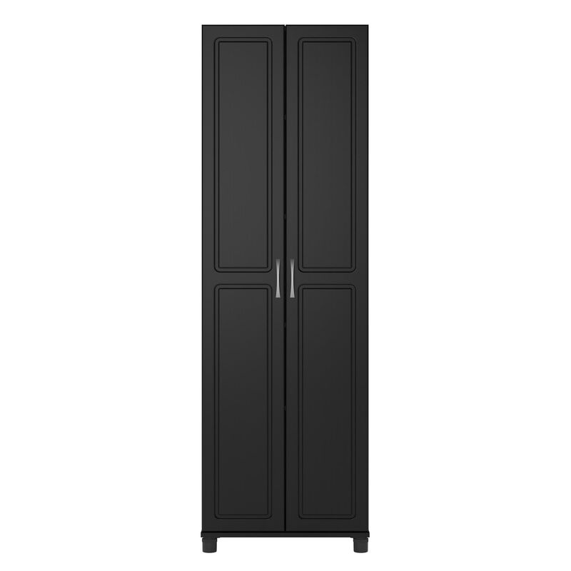 Kendall 24" Utility Storage Cabinet, Black