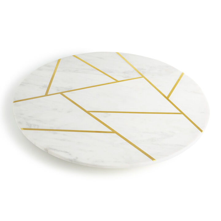 Infinia Marble Lazy Susan 16"
