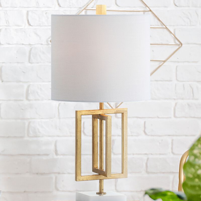 Anya Metal/Marble LED Table Lamp