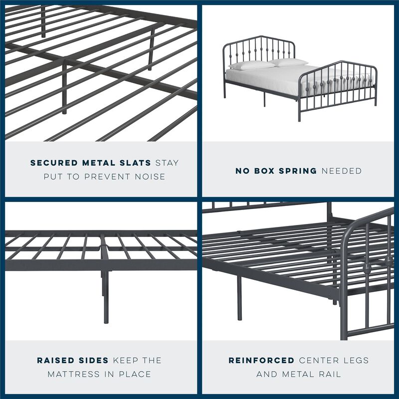 Novogratz Bushwick Metal Bed
