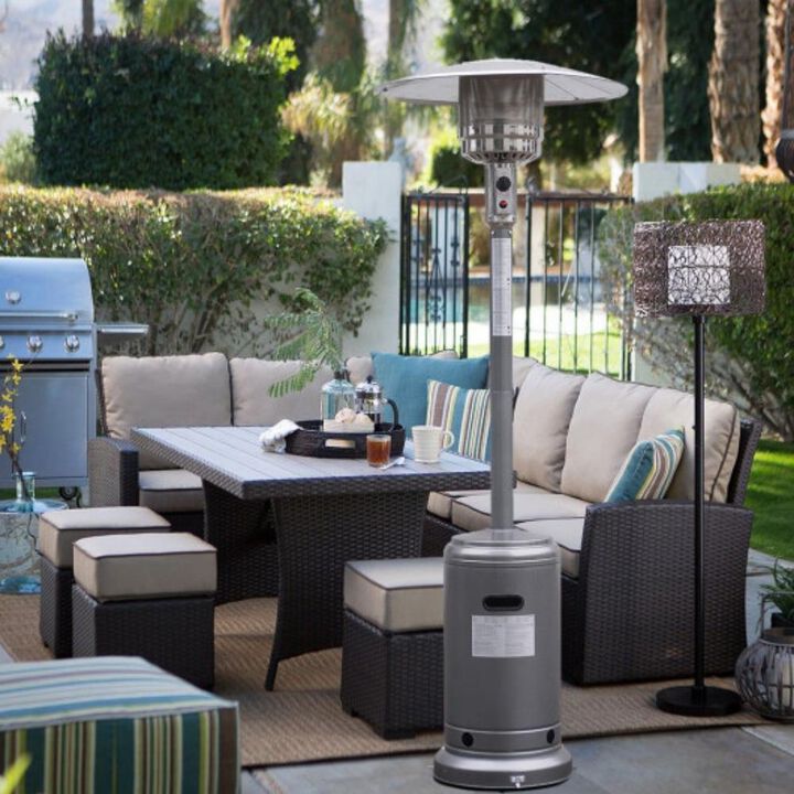 Garden Propane Standing LP Gas Steel Accessories Heater
