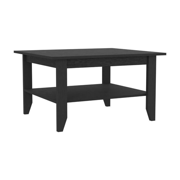 DEPOT E-SHOP Houston 2 Piece Living Room Set, Black /Espresso