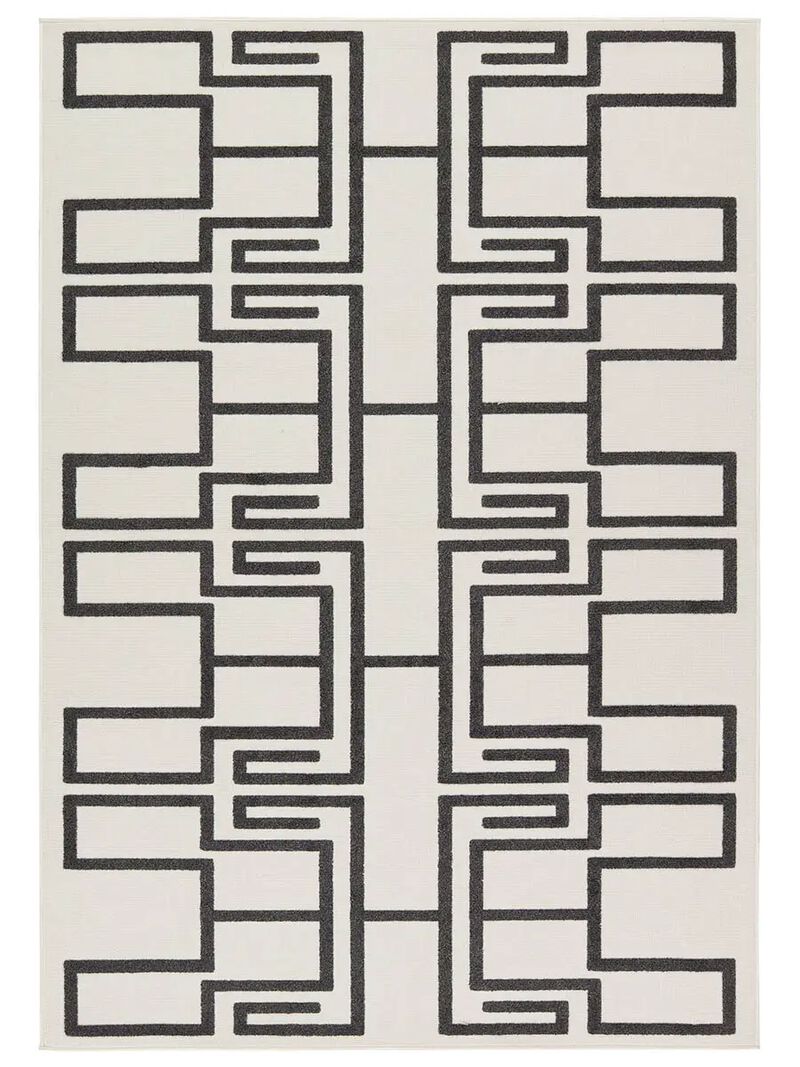 Kysa Odion White 8' x 10' Rug