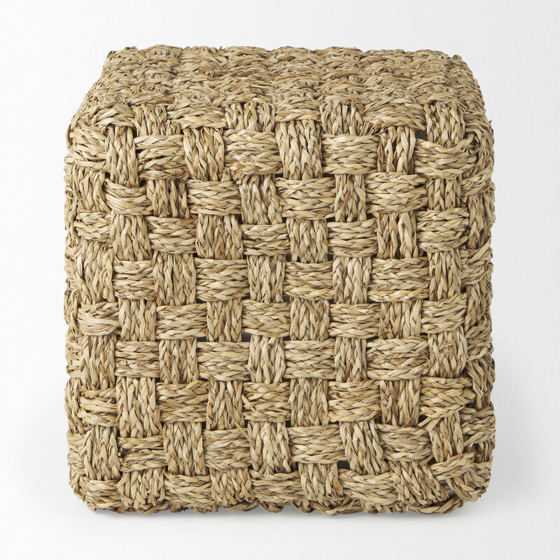 Adele Brown Pouf