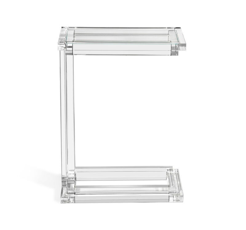 Elle Hugging Table