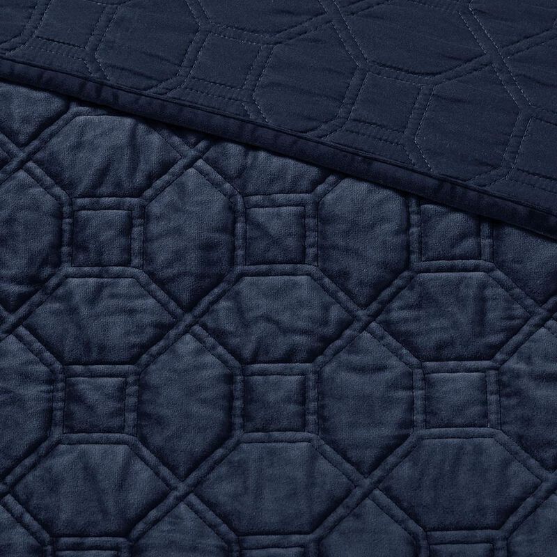 Belen Kox Velvet Quilted Coverlet Set, Belen Kox
