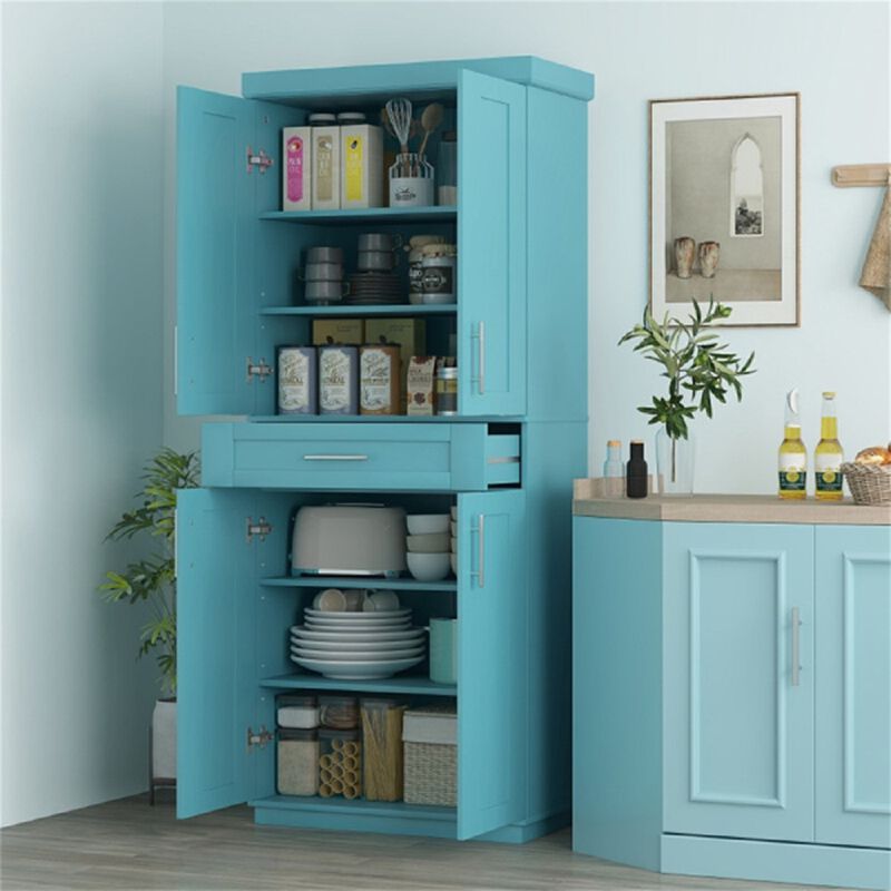 Tall Kitchen Pantry Cabinet – Freestanding Storage for Kitchen & Dining Area