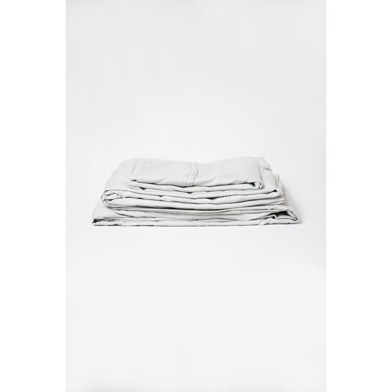 4-Piece Pewter Bamboo Twin XL Hypoallergenic Sheet Set