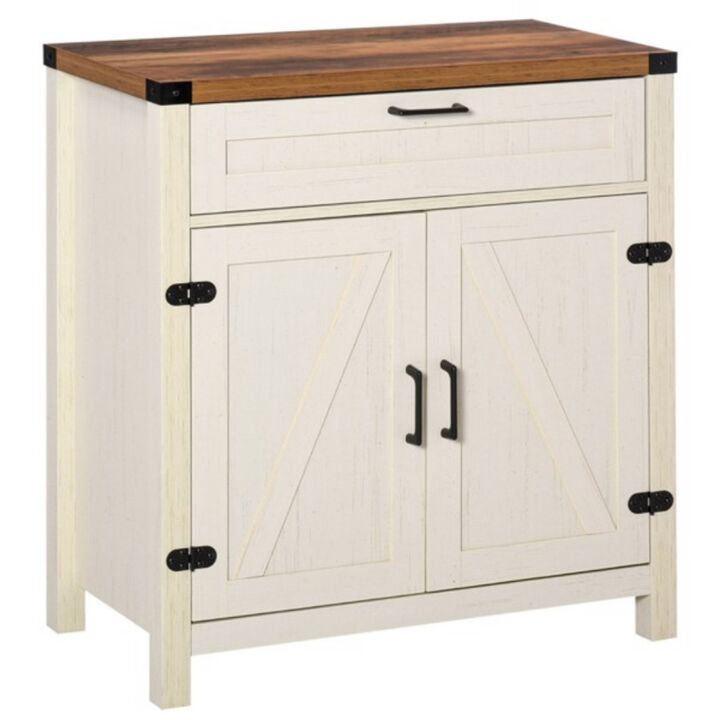 Modern Sideboard Buffet Cabinet with Shelves for Kitchen and Coffee Station