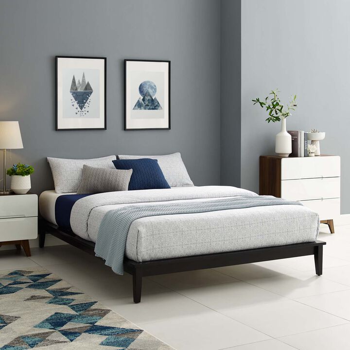 Modway - Lodge Queen Wood Platform Bed Frame