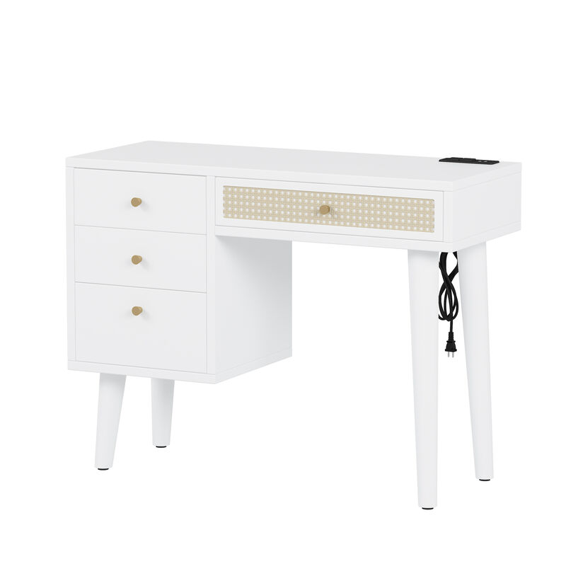 Merax Retro Bohemian Style Makeup Vanity Set