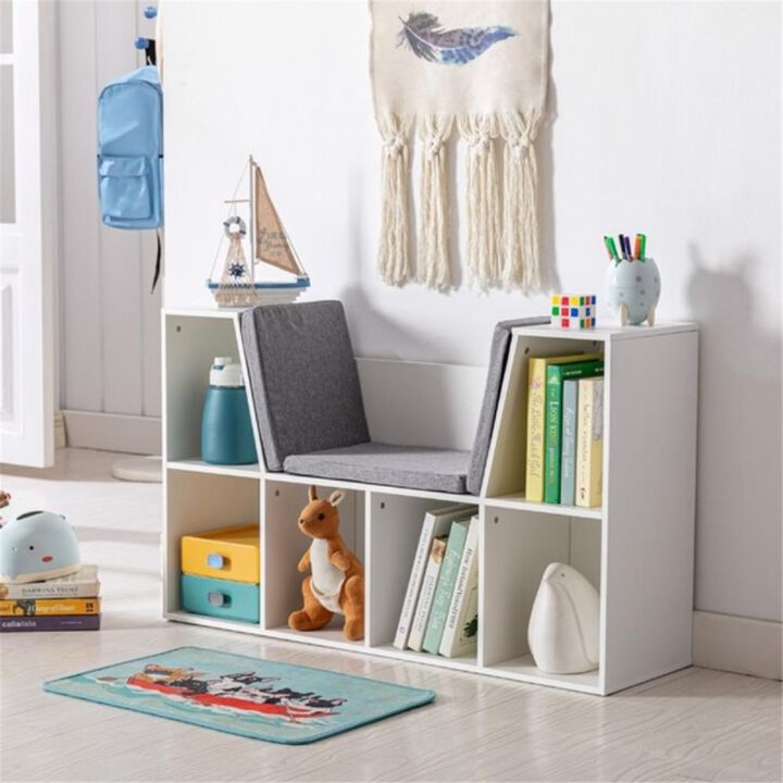 Kids Toy Storage Organizer with Shelves and Bins for Playroom & Bedroom