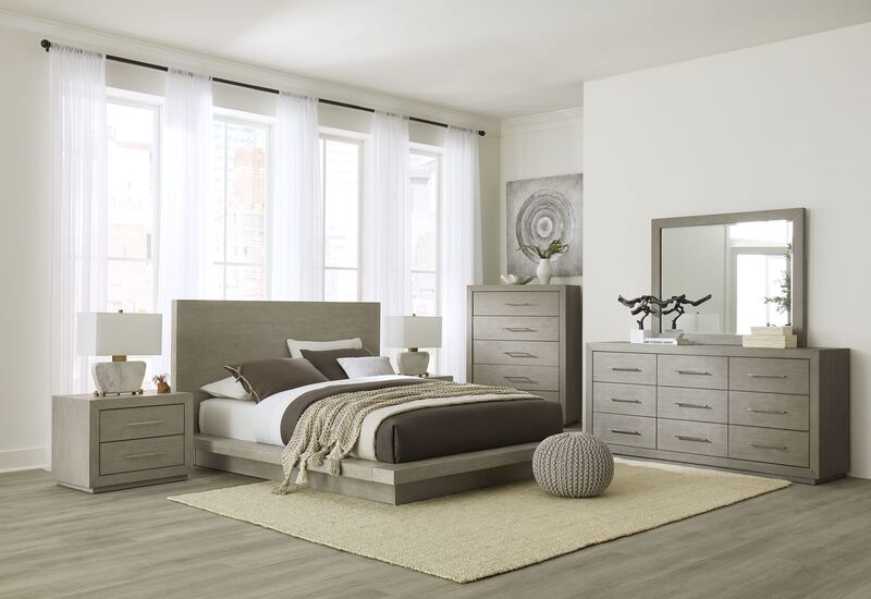 Melbourne Two Drawer Nightstand with USB