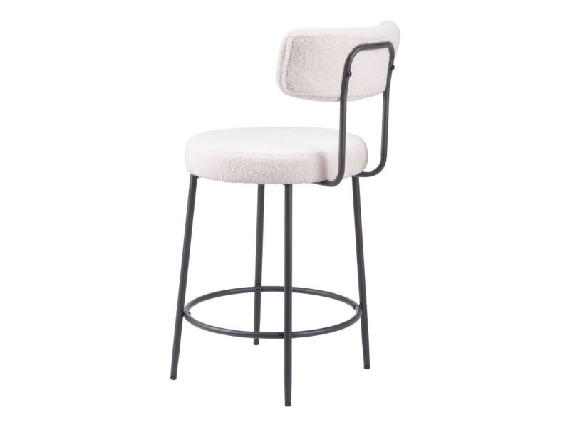 Blanca Counter Stool (Set of 2) Ivory
