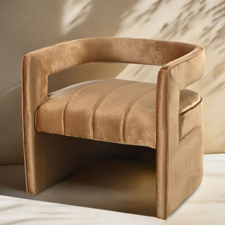 Merax Modern Velvet Accent Chair Home Chair
